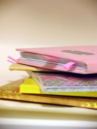 Original notebooks containing my Reiki stories.