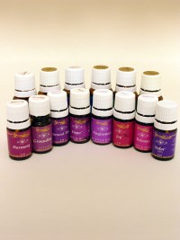 14 bottles of Young Living therapeutic grade essential oils